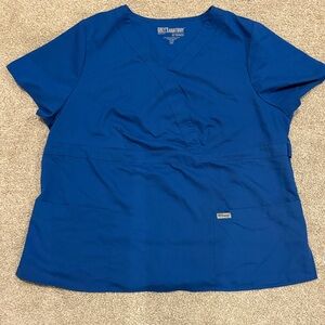 Barco Uniforms Royal Blue Women's Short Sleeve Top
